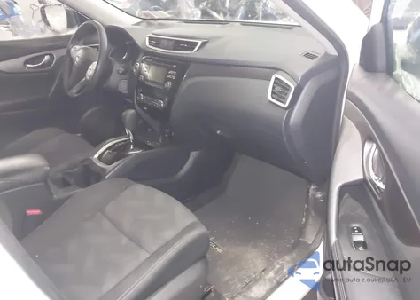 2016 Nissan Rogue Sv z USA, uszkodzony, nr VIN KNMAT2MV4GP643837